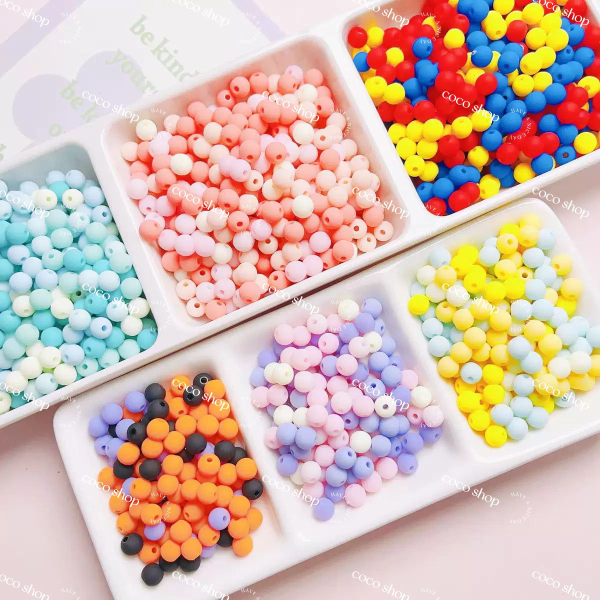Acrylic Seed Beads Lucky Bags -- Open in Live