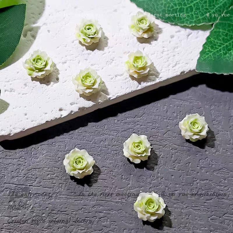 Luminous Soft Flower (Shovel in Live) for Jewelry /Craft /Nail /Phone Case DIY