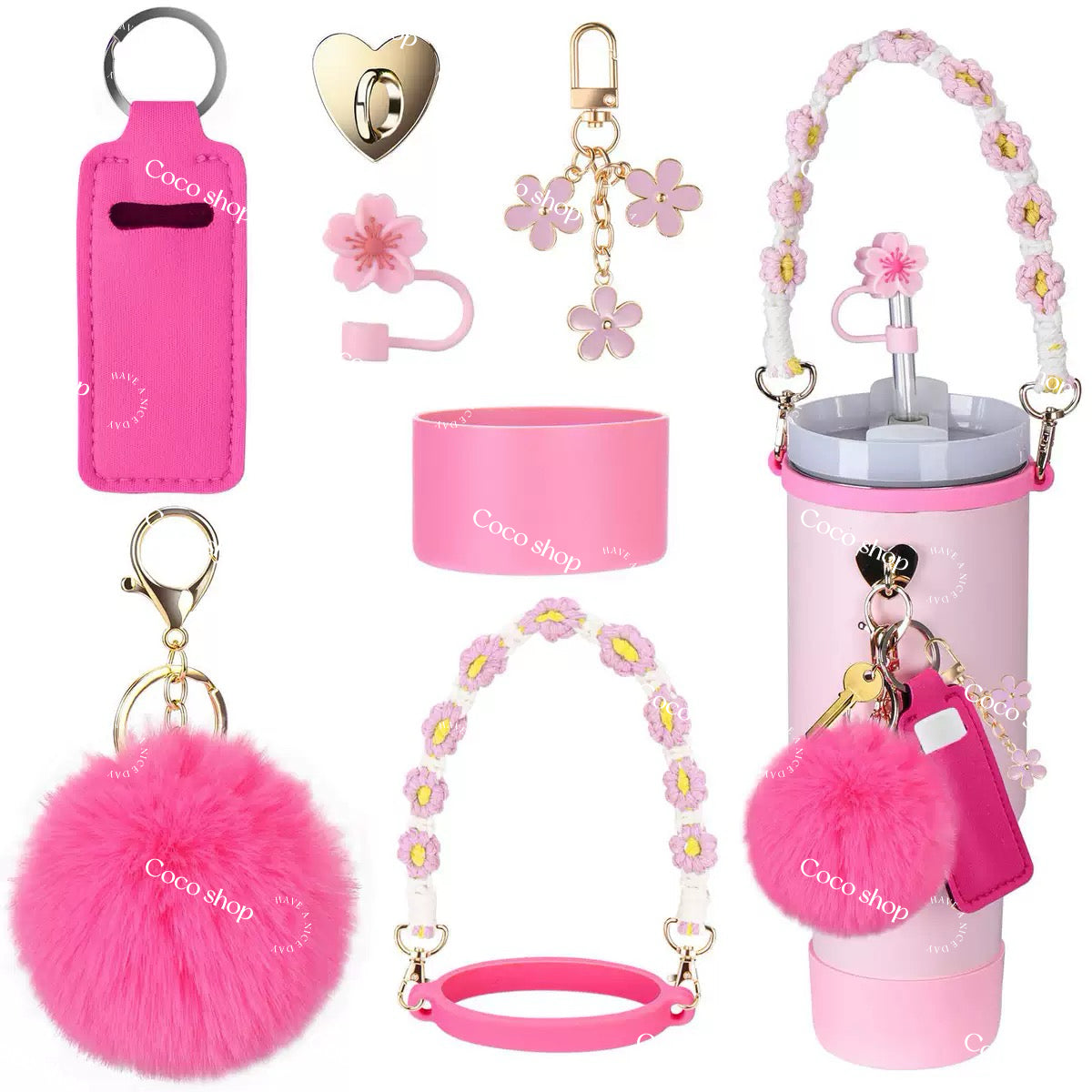 Tumbler Accessories Collection Lucky Bags  ---open in live-- Decoration for Your Cups