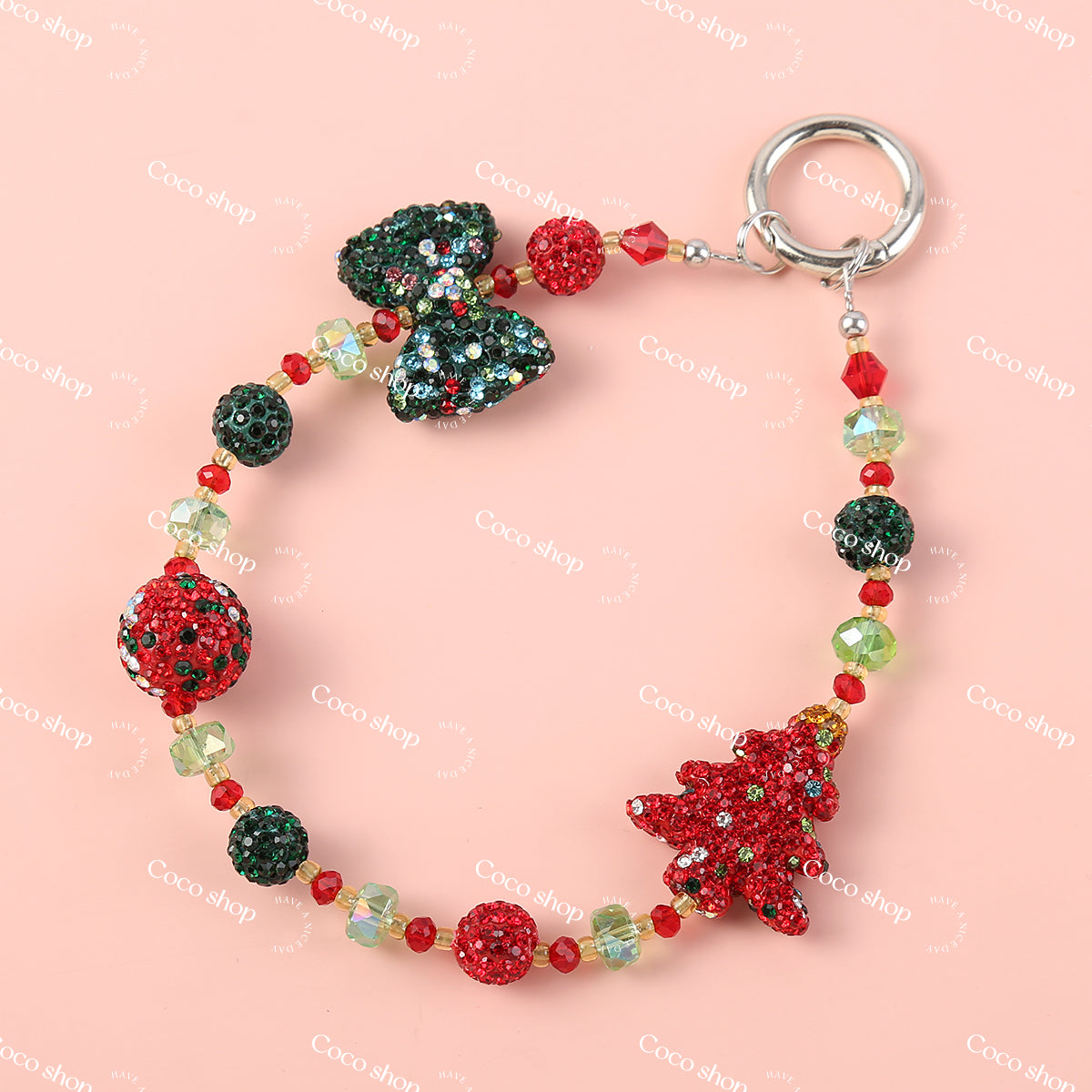 Christmas Limited Edition Keychain Set - Festive Design with Exclusive Holiday Theme for Gifting
