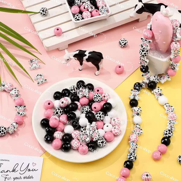 Wooden  Beads  Mix  -- Buy 2 Get 1 Free